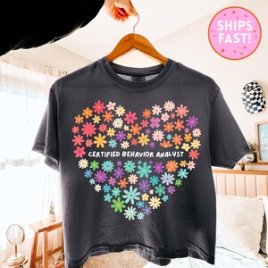 Comfort Colors BCBA Shirt: Behavior Analyst Gift, ABA Therapy