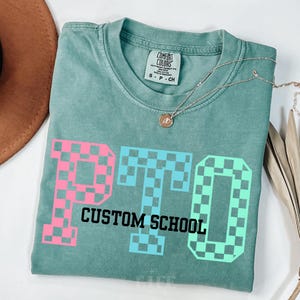 PTO Crew Shirt Custom Parent Teacher Organization Tshirts PTO Board PTO Squad Gifts Parent Teacher Association Funny Bright Purple