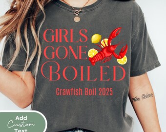 Crawfish Boil T-Shirt, Louisiana Cajun Seafood Tee