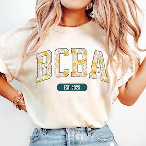 Bcba Comfort Colors Shirt Behavior Analyst Shirt Aba Therapist Gift Behavior Analyst Tshirt Board Certified Behavior Analyst Tee RBT Tshirt