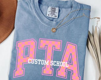 PTA Crew Shirt Custom Parent Teacher Organization Tshirts PTA Board PTA Squad Gifts Parent Teacher Association Pta Volunteer Shirt Mom Men