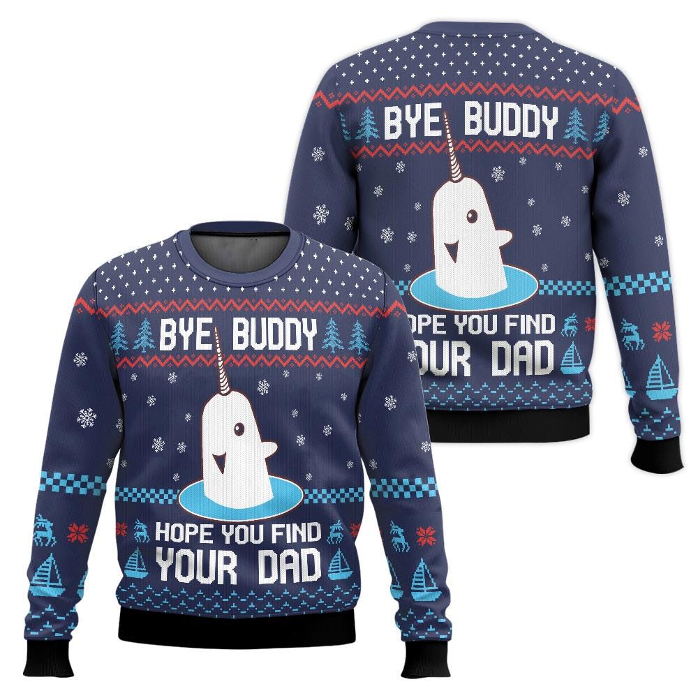 Pull De Noël "Merry Whalemas" - Sweat-shirt à Capuche Avec Motif Baleine - Cadeau Humoristique Pour Amoureux Des Baleines - 8