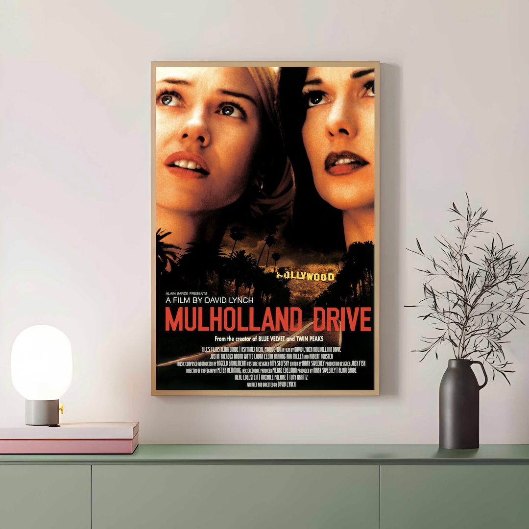 Mulholland Drive Movie Poster Canvas Wall Decor Wall Art Movie mulholland-drive-movie-poster-canvas-wall-decor-wall-art-movie
