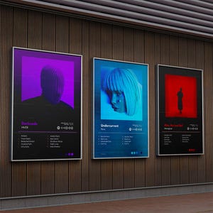 Escolha seu próprio pôster musical, pôster musical personalizado, presentes musicais, arte musical personalizada, arte de parede musical