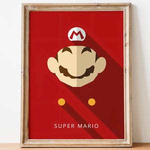 Super Mario Bros. Wonder | Super Mario | Retro | Gamer Poster Gift | Video Game | Premium Print | Wall Art | Vintage Poster