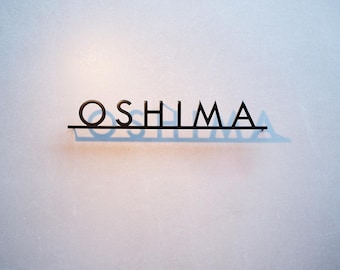 Personalized Metal Sign – Custom Steel Name Sign, Metal Wall Art, Family Last Name Sign, Rustic Outdoor or Indoor Home Decor