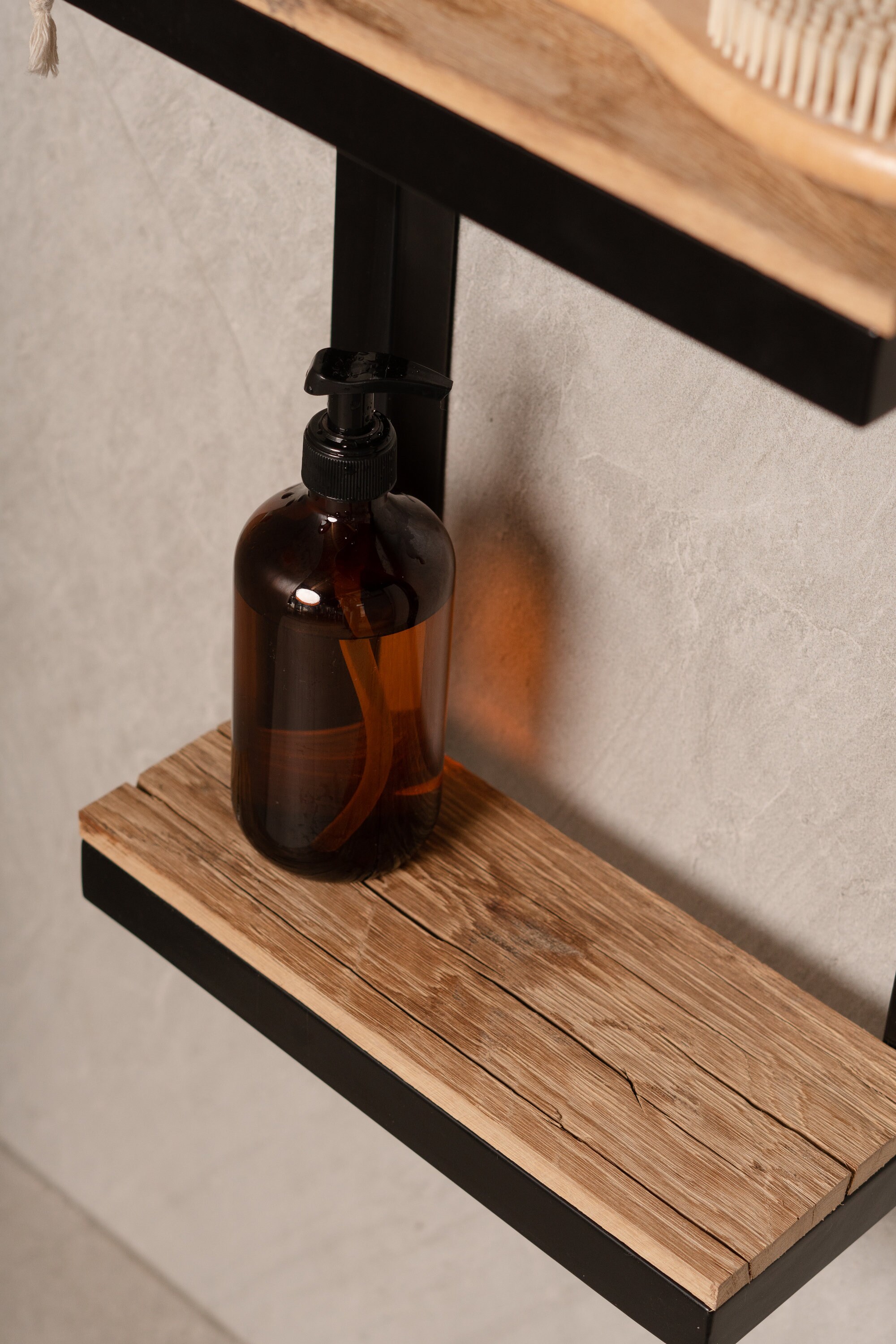 Bathroom Shelf Organizer, Floating Shelves, Rustic Shelf, Bathroom ...