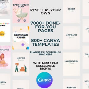7000+ Done For You PLR MRR Digital Products Bundle Passive Income Marketing Guide Ebook Digital Planners Master Resell Rights DFY