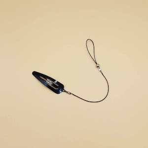 Corde de retenue avec pince à cheveux pour baha, osia, kanso, adhear, ponto (courte) cordelette solide