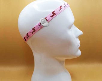 Dachshunds Baha headband unilateral  Baha Ponto Adhear non-grip