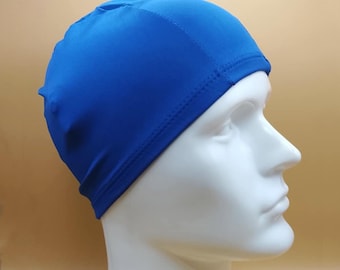 Blue Swimming Cap for Cochlear Implant Users
