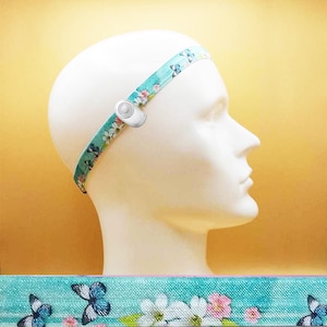Butterflies flower Baha headband unilateral  Baha Ponto Adhear