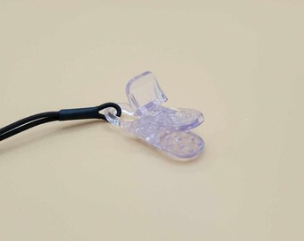 クリップ付き黒の補聴器用人工内耳ストラップ（両耳用） - Etsy 日本