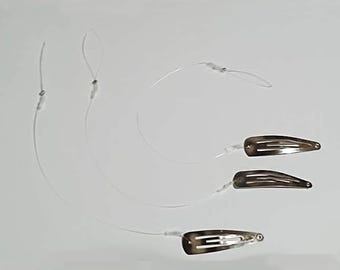 3pcs cochlear implant baha kanso osia ponto adhear Safety clip: Metal Retention Line