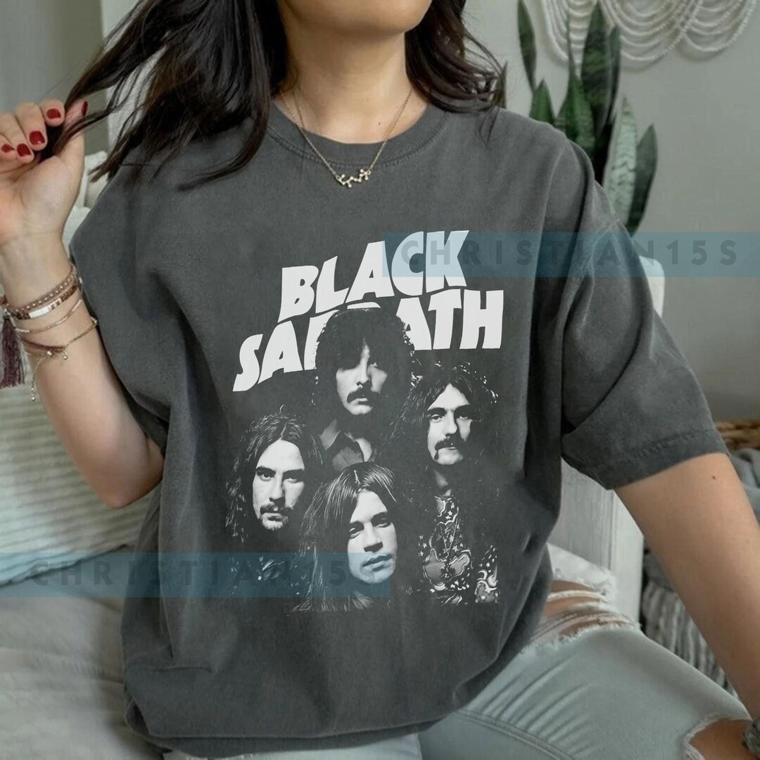 Black Sabbath Shirt, Band Music Shirt,black Sabbath Shirt, Black ...