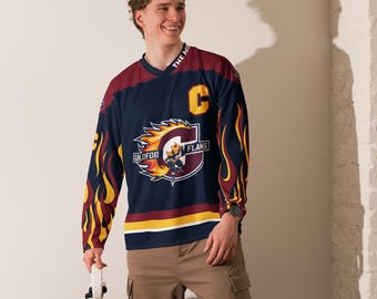 Guildford Flames Hockey Jersey | Retro Team Apparel