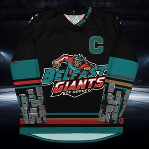 Belfast Giants EIHL Team, Fan Made, Ice Hockey Jersey, Unisex