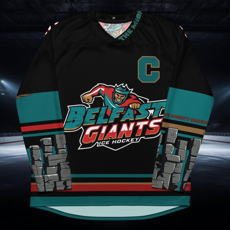 Belfast Giants EIHL Team, Fan Made, Ice Hockey Jersey, Unisex