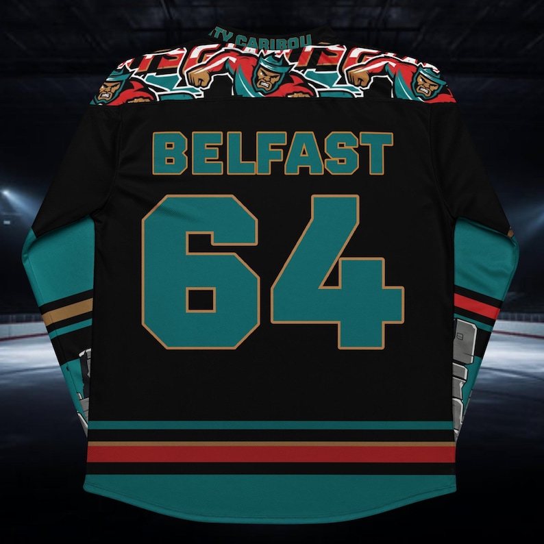Belfast Giants EIHL Team, Fan Made, Ice Hockey Jersey, Unisex