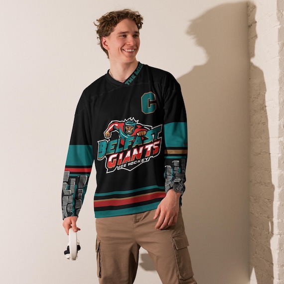 Belfast Giants EIHL Team, Fan Made, Ice Hockey Jersey, Unisex