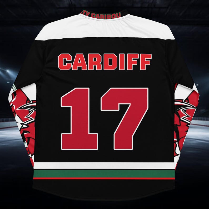 CARDIFF DEVILS EIHL Team, Fan Made, Ice Hockey Jersey, Unisex
