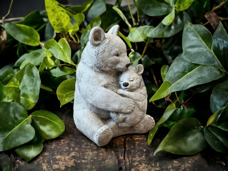MelodyStoneDecor Concrete Panda Statue - Thumbnail 5