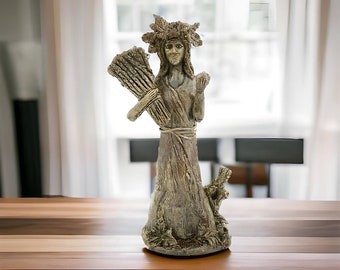 Ceramic Flora Goddess Sculpture Figurine Decoration For Home Goddess Figure Pagan Sculpture Greek God Miniature For Gift and Living Room