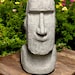 Concrete Easter Island Head Statue Massive Moai Garden Decoration Big ...