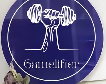Business Acrylic Sign, Business Logo Sign, 3d Acrylic Sign, Salon Sign, Wall Decor
