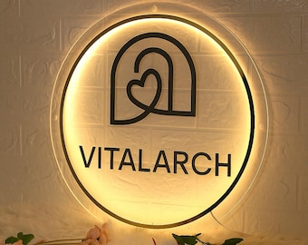 Business Logo Sign, 3D Business Sign, Laser Cut Sign, Custom Laser Cut Signs, Beauty Salon Sign Business Sign, Logo With Raised 3D Design