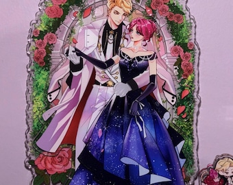 VDD Standee | CoA Ceremony Villainess Prince Manhwa Couple Large Acrylic Standee