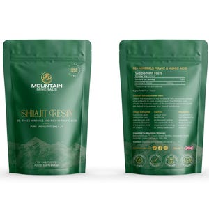 Premium Shilajit Resin for Natural Energy Boost- Undiluted shilajit uk lab tested