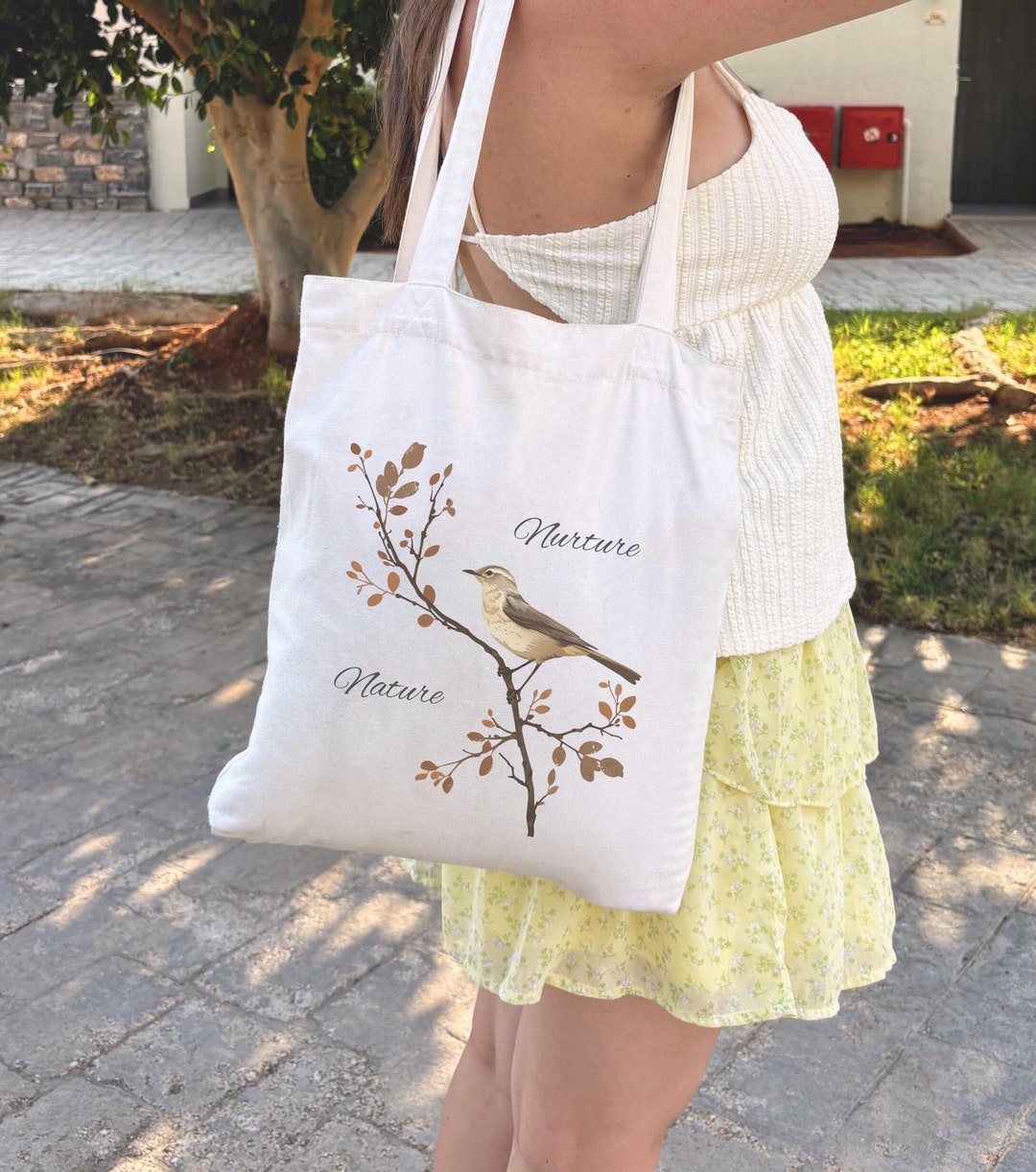 新品BIRDWELL SURFIN BIRDIE CANVAS TOTE BAG Birdwell Beach Britches SURFIN' BIRDIE TOTE BAG