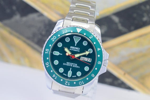 MOD 7s26 ターコイズグリーン Seiko Green Dial Rare 7s26-0480 5 Seiko Jade SNX447