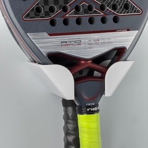 Double Padel Racket Wall Mount Tennis Racquet Holder – Custom Hanger for Paddle, Single or Double