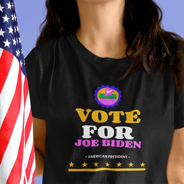 Vote for Joe Biden t-shirt, 2024 Election Shirt, Voter Tee Shirt, Voting shirt, Politics Shirt, Election day Shirt, Vote Shirt for Women Men