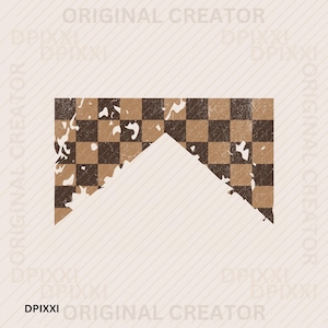Distressed Checker Frame png * Frame art, Digital Frame, Shapes, Tshirt Design, Frame Checker, Digital Download