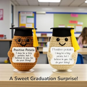 Graduation Gift – Pickle Crochet Plush – Congrats Graduate– Class of 2026 Bild 13