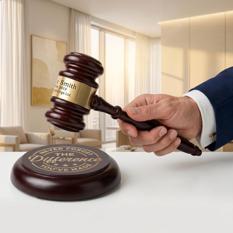 Personalized Gavel - Etsy