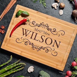 Wooden Cutting Board Personalized Chopping Board Cheese Board Anniversary Wedding Gifts Chopping Board Custom Anniversary Home Decor Gift