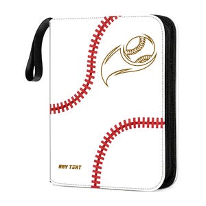 baseball card binders and sleeves Performore 9-pocket Trading Card Binder Sleeves for 3 Ring Binders | Baseball, Sports Card Protector Sheets | Plastic Top Loader Pages main image 0
