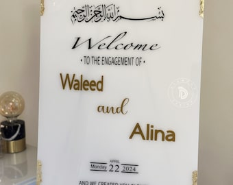 Reception board / welcome sign for wedding, engagement, kina, registry office, Hosgeldiniz sign, Dügün, Nisan, sünnet, wedding sign.