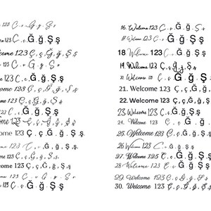 Schriftarten