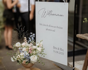 Personalized stickers/decals | for mirrors, welcome boards, foil, children's weddings, welcome to our wedding