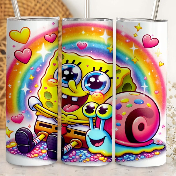 Cartoon character inflated tumbler wrap Trendy Inflate Design Png 20 oz Tumbler Wrap Sublimation Designs best selling tumbler wraps