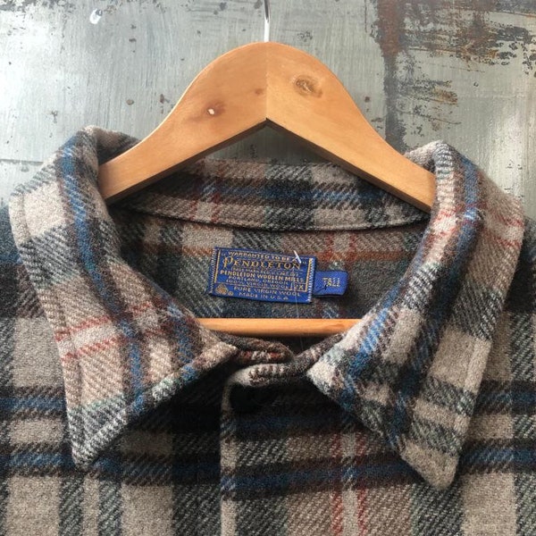 PENDLETON, pure wool shirt for men.