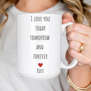 Personalized Coffee Mug - Custom Name Mug, Unique Gift for Her, Birthday Present, Custom Name Cup, Coffee Lover Gift, Special Keepsake.
