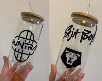 Kpop Demon Hunters Themed Glass Tumblers