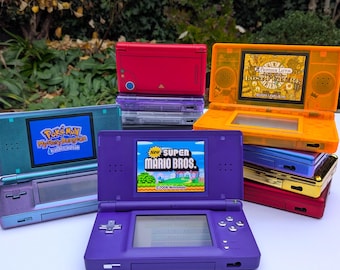Anpassad Nintendo DS Lite-konsol! Nytt skal, USB-C-laddning