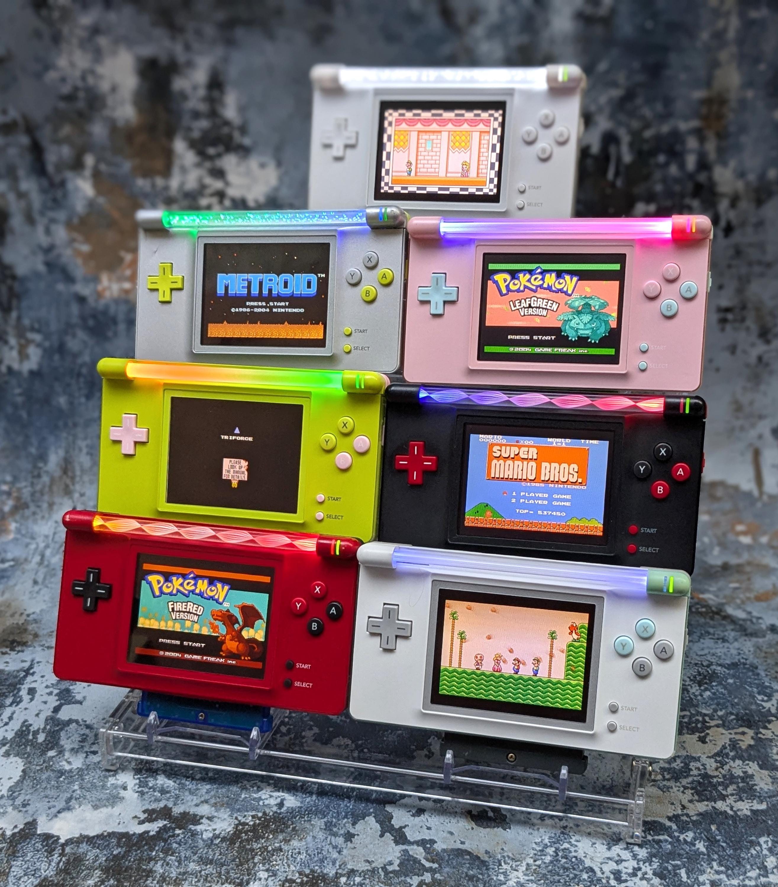 Nintendo Gameboy Macro - Various Colors - Custom Gameboy Advance - Choose Your Console!!!
